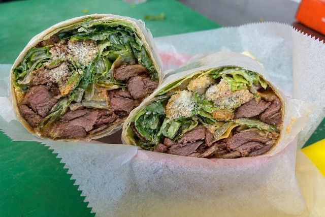 STEAK CAESAR WRAP