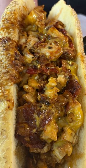 HONEY BBQ BACON CHICKEN CHEESESTEAK