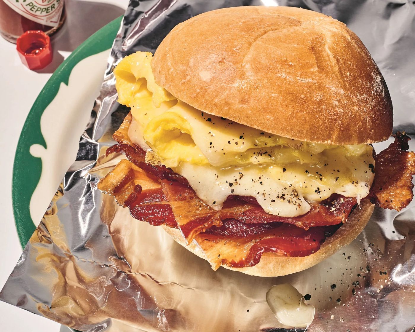 EGG, MEAT & CHEESE