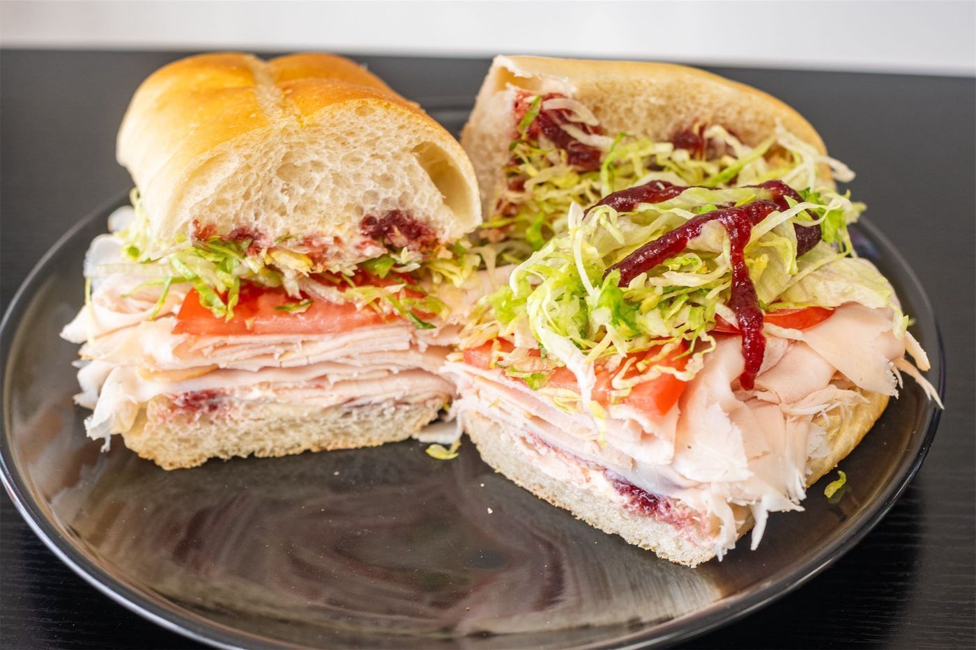 TURKEY MAYO CRANBERRY HALF