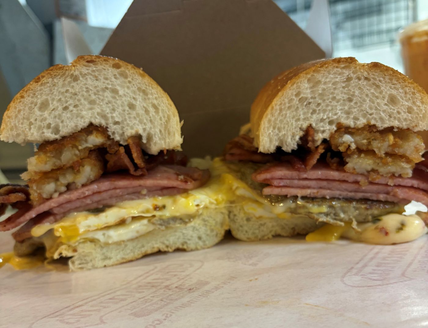 BREAKFAST SUB HALF
