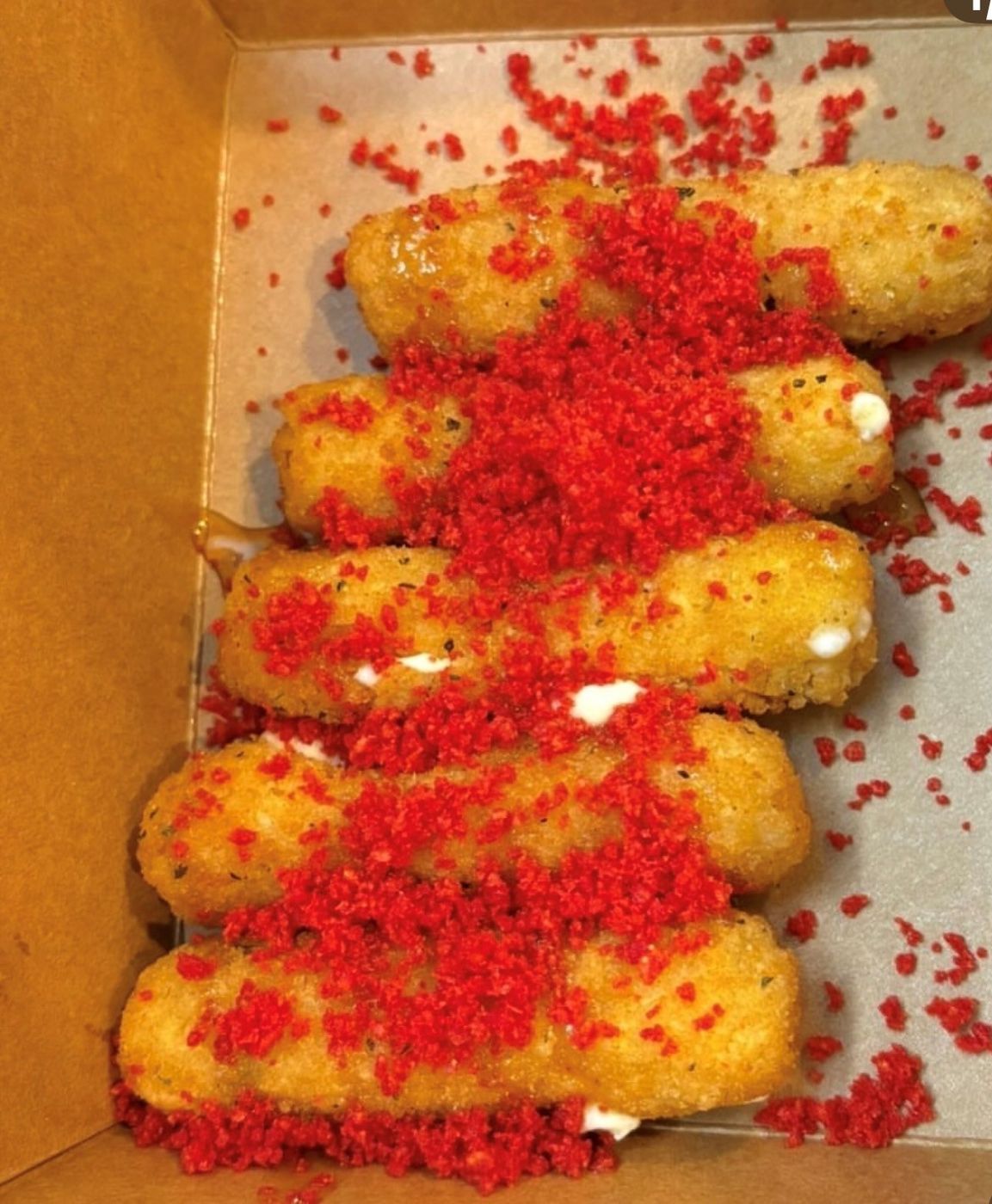 HOT CHEETO MOZZ STICKS